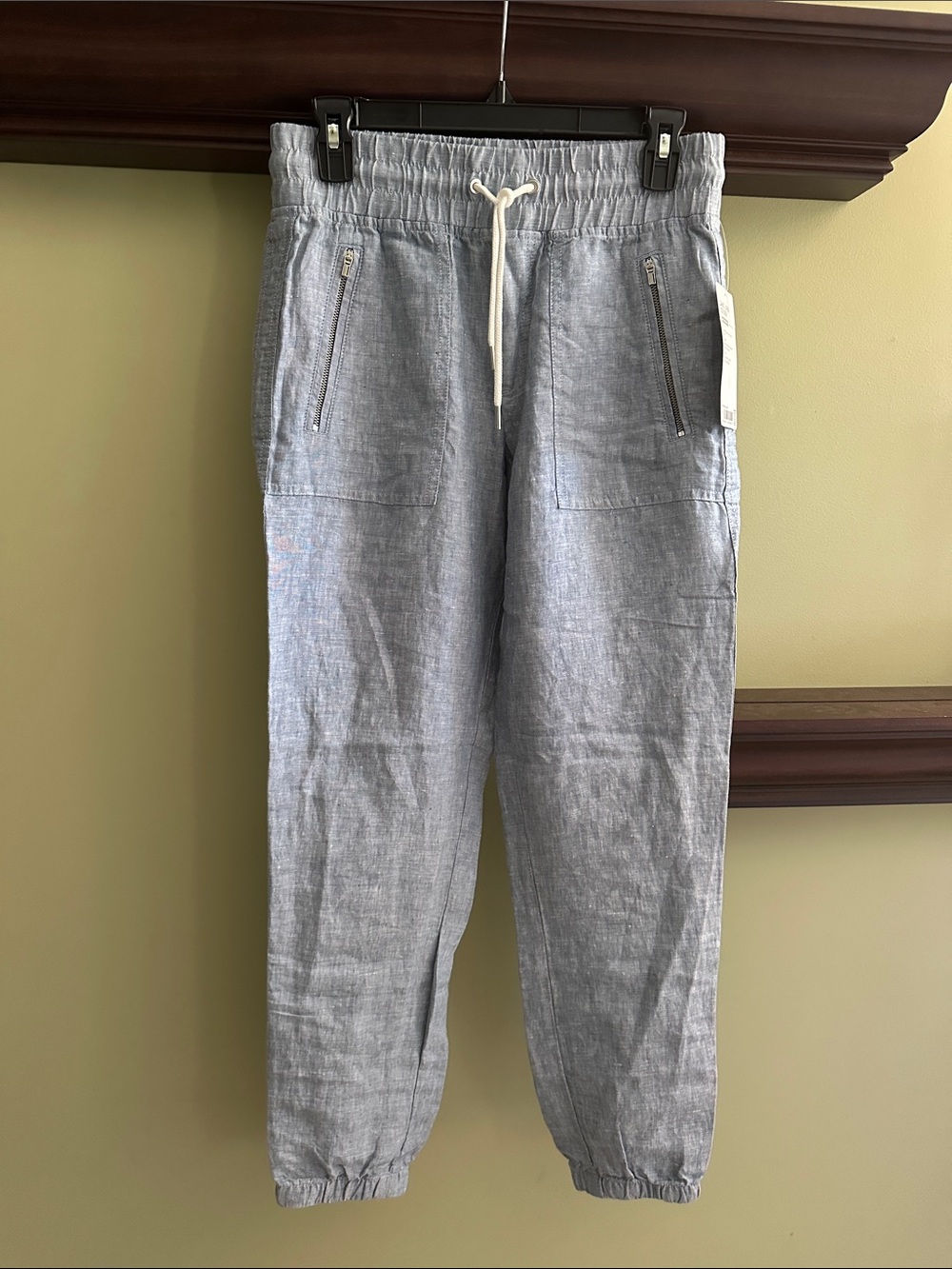 Athleta Cabo Linen Joggers size 2
